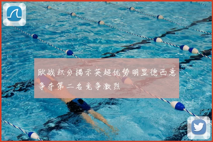欧战积分揭示英超优势明显德西意争夺第二名竞争激烈