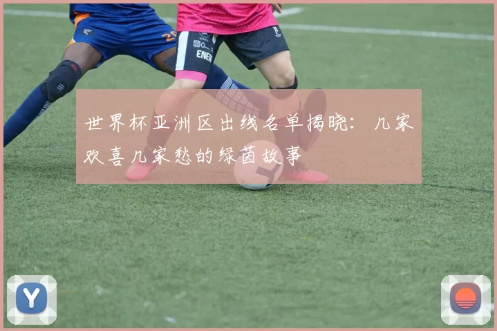 世界杯亚洲区出线名单揭晓:几家欢喜几家愁的绿茵故事