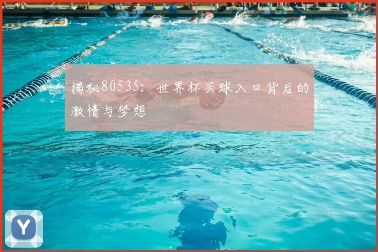 揭秘80535：世界杯买球入口背后的激情与梦想